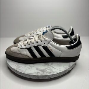 Size 10 - adidas Samba OG Low White Black Gum